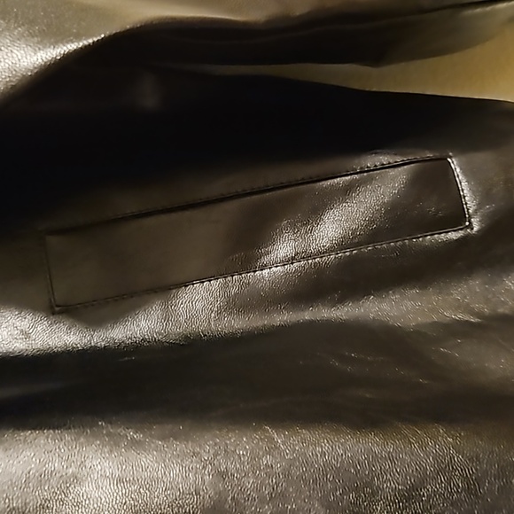 Men's  NWOT Jie Shan Nuo Yi Street Racing Suit Biker Jacket, PU Motorcycle - Picture 4 of 7